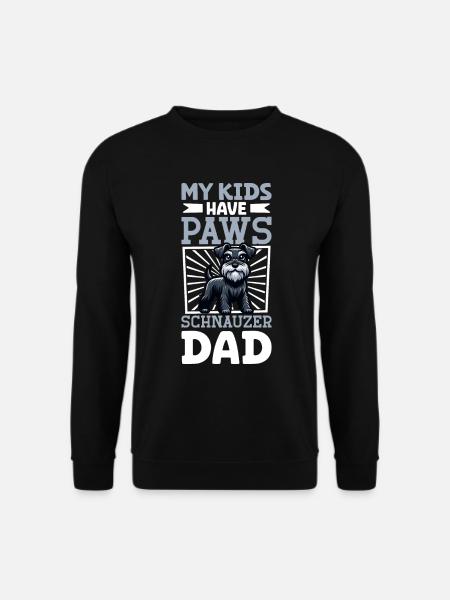 Schnauzer Dad - Unisex Sweatshirt - black
