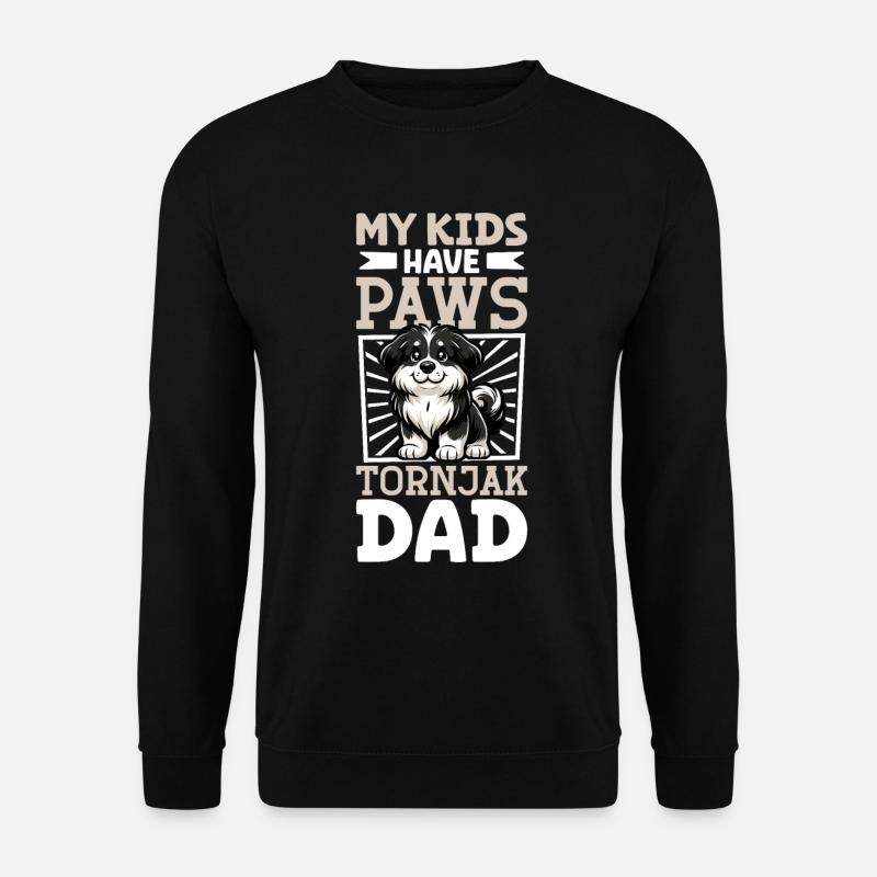 Tornjak Papa - Unisex Sweatshirt - black