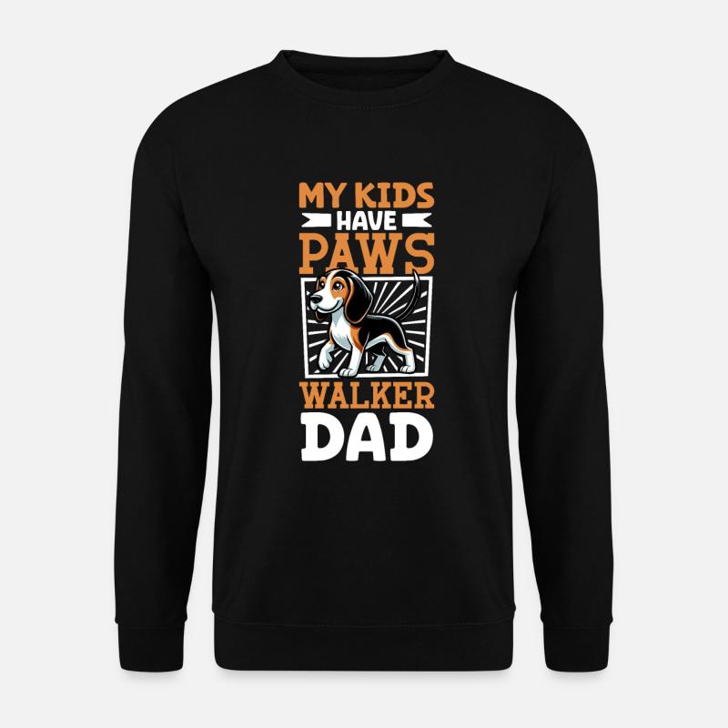 Treeing Walker Coonhound Dad - Unisex Sweatshirt - black