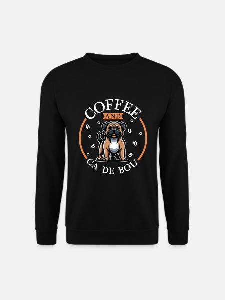 Coffee and Ca de Bou - Unisex Sweatshirt - black