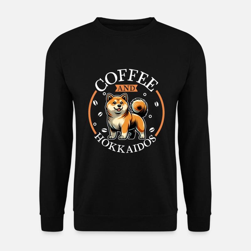 Coffee and Hokkaido - Unisex Sweatshirt - black