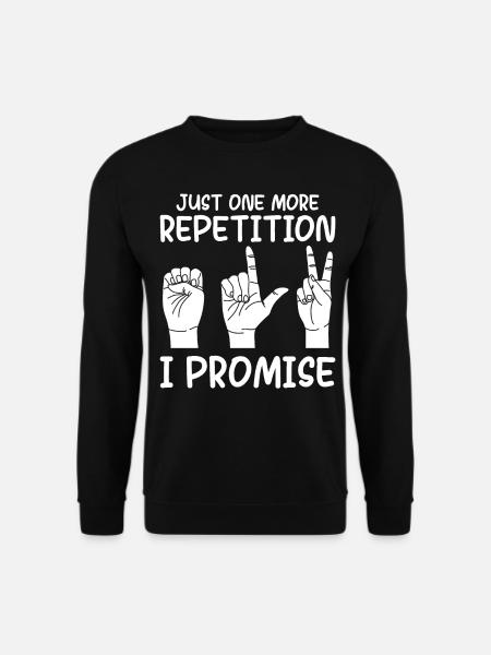Deaf Pride ASL Sign Language - Unisex Sweatshirt - black