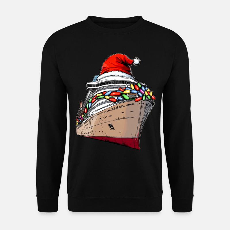 Kreuzfahrt Kreuzfahrt-Urlaub Erste Kreuzfahrt - Unisex Pullover - Schwarz