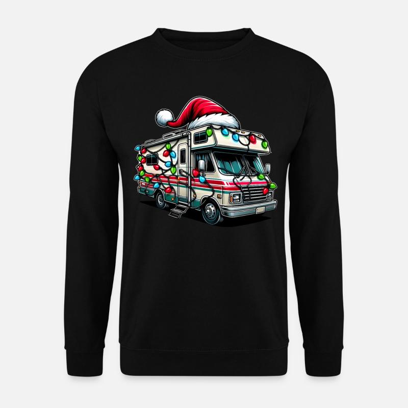 VR Camping Camping-car Camping-car Noël - Sweat-shirt Unisexe - noir