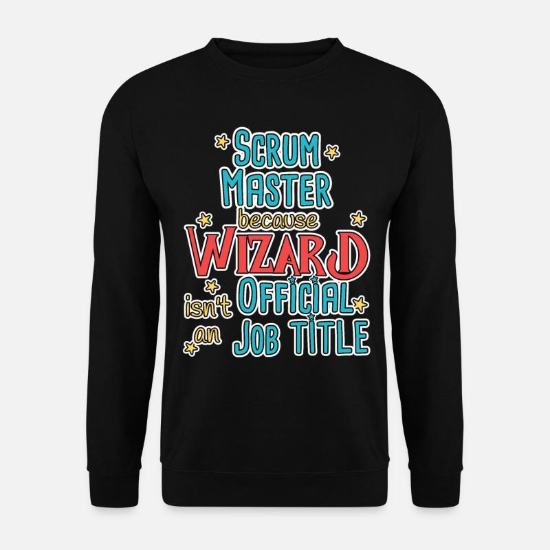 Scrum Master Wizard - Unisex Sweatshirt - black