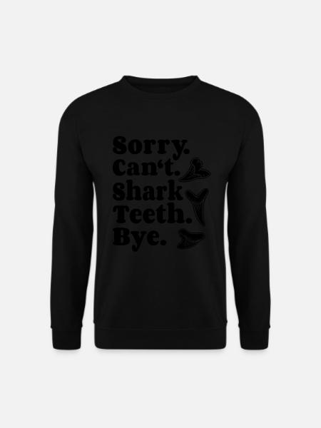 Dent de requin Dent de requin Dents de requin - Sweat-shirt Unisexe - noir