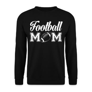 Soccer Mom Joueuse de soccer Maman - Sweat-shirt Unisexe - noir - Devant - Alina (178cm) & Michal (187cm)