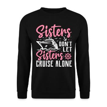 Croisière Sisters Croisière solo Croisière - Sweat-shirt Unisexe - noir - Devant - Alina (178cm) & Michal (187cm)