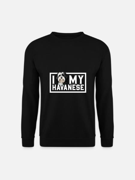Jeg elsker min havaneser - Unisex sweater - sort