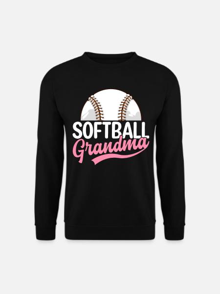 Softball granny - Unisex Sweatshirt - black
