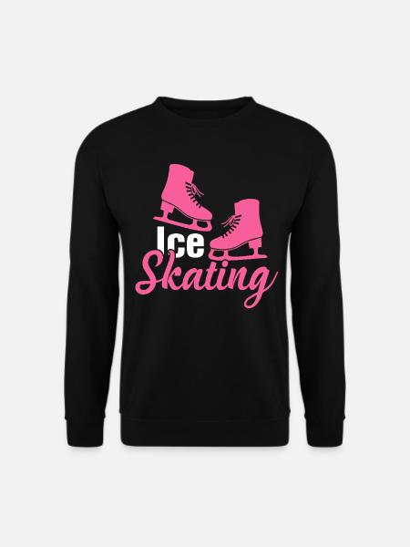 skating skating Figure skating - Unisex Sweatshirt - black