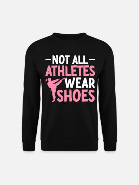 Taekwondo Karate Kampfsportarten Nicht alle - Unisex Pullover - Schwarz