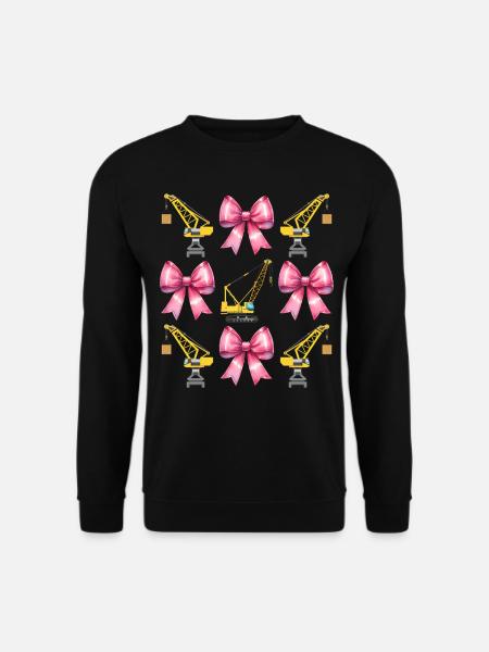 Coquette Bogenkranführer Kranführer - Unisex Pullover - Schwarz