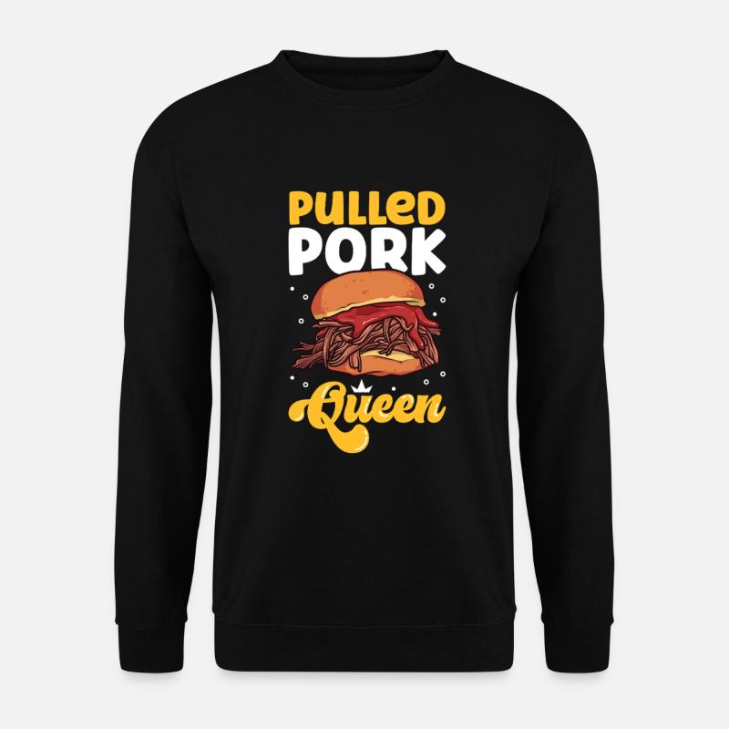 Pulled Pork Sandwich Queen - Unisex Pullover - Schwarz