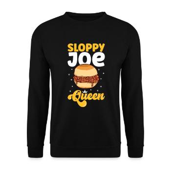 Sloppy Joe Queen - Unisex Pullover - Schwarz - Vorne - Alina (178cm) & Michal (187cm)