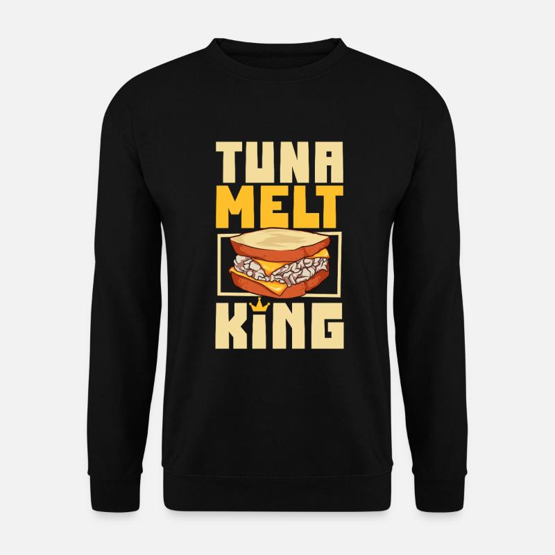 Tuna Melt Sandwich King - Unisex Pullover - Schwarz