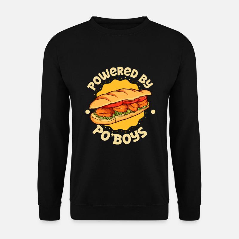 Powered by Po' Boy - Unisex Sweatshirt - black