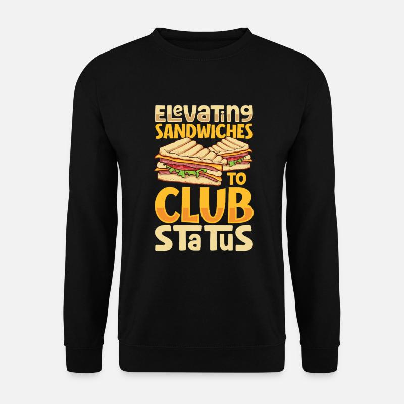 Club Sandwich - Unisex Sweatshirt - black