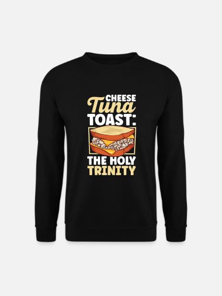 Die heiligen drei - Tuna Melt Sandwich - Unisex Pullover - Schwarz