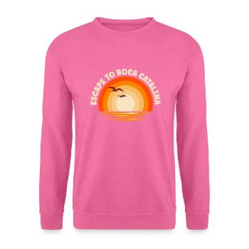 Ich fliehe nach Boca Catalina - Unisex Pullover - Pink - Vorne