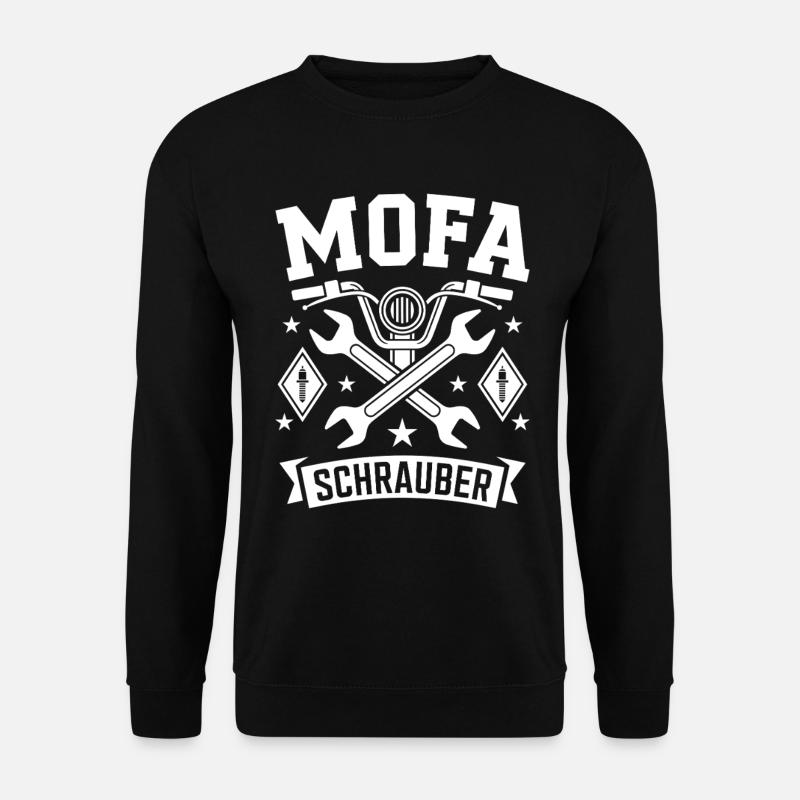 Moped Mechanic Moped Driver - Unisex Sweatshirt - black