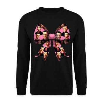 Arc Coquet Machiavel Le Prince - Sweat-shirt Unisexe - noir - Devant - Alina (178cm) & Michal (187cm)