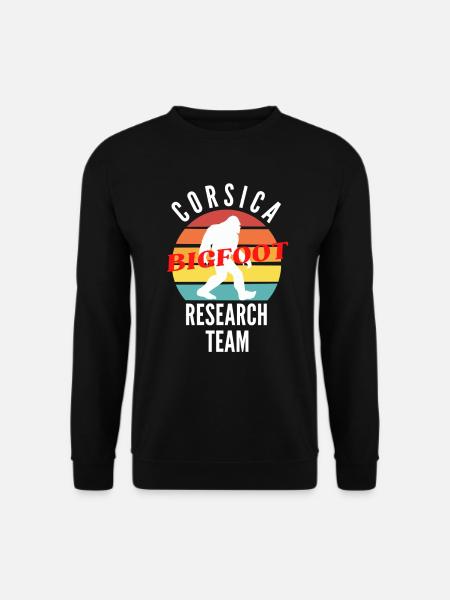 CORSICA BIGFOOT RESEARCH TEAM - Sweat-shirt Unisexe - noir