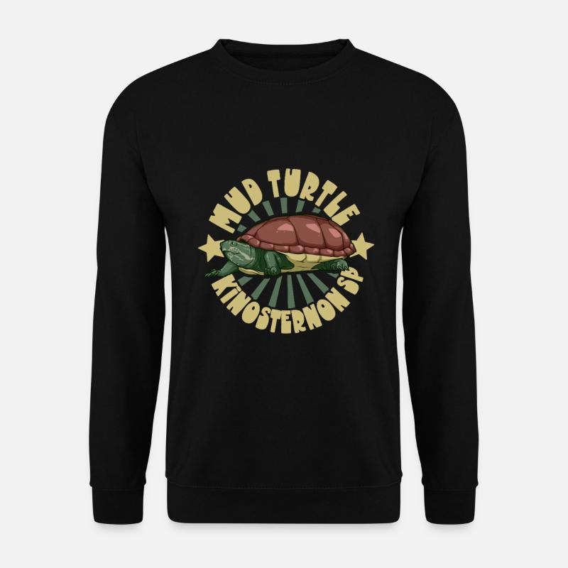 Folding turtle - Unisex Sweatshirt - black