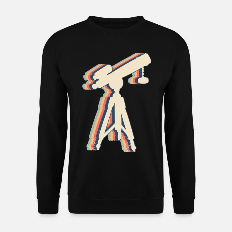 Stargazing Stargazer Astronomy Constellation - Unisex Sweatshirt - black