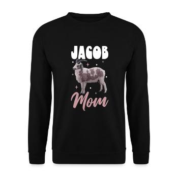 Jakobschaf Mama - Sweat-shirt Unisexe - noir - Devant - Alina (178cm) & Michal (187cm)