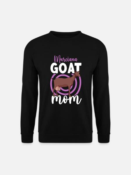 Mom of a Murcia-Granada goat - Unisex Sweatshirt - black