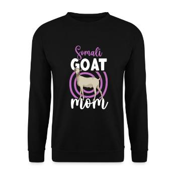 Maman d’un cheval Galla - Sweat-shirt Unisexe - noir - Devant - Alina (178cm) & Michal (187cm)