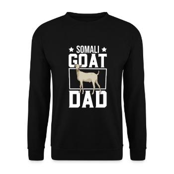 Papa d’un cheval Galla - Sweat-shirt Unisexe - noir - Devant - Alina (178cm) & Michal (187cm)