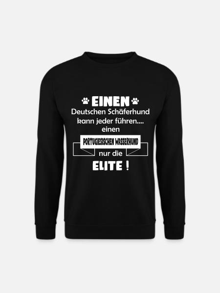 Portugiesischer Wasserhund - Unisex Pullover - Schwarz