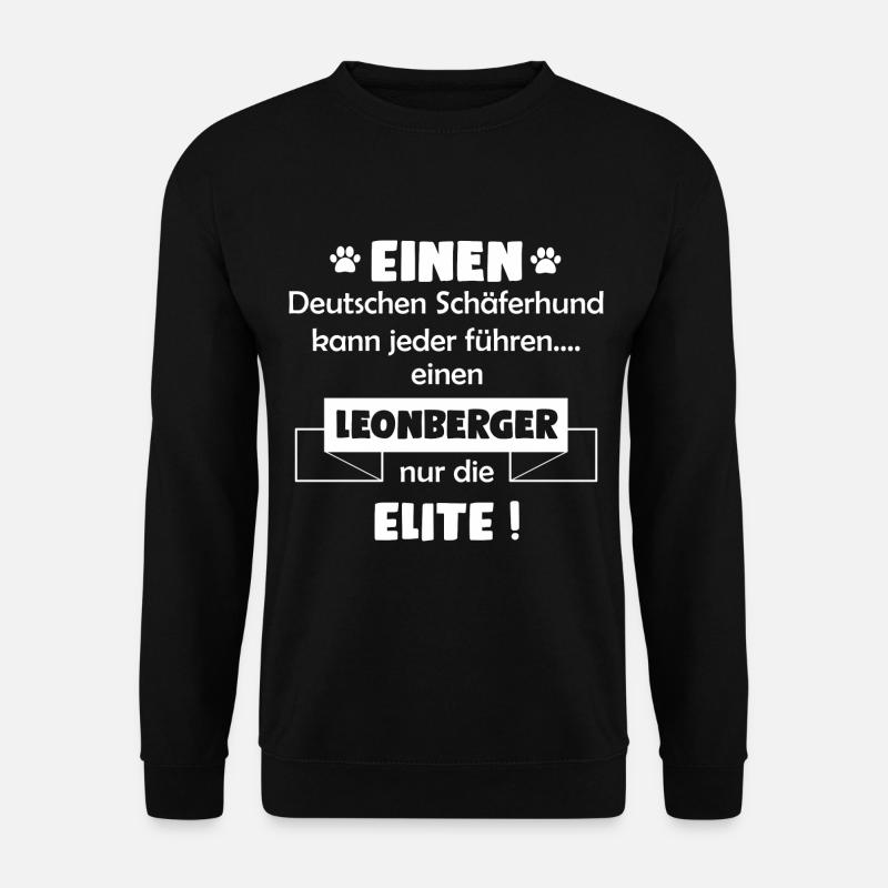 Leonberger Hund - Leonberger - Unisex Pullover - Schwarz