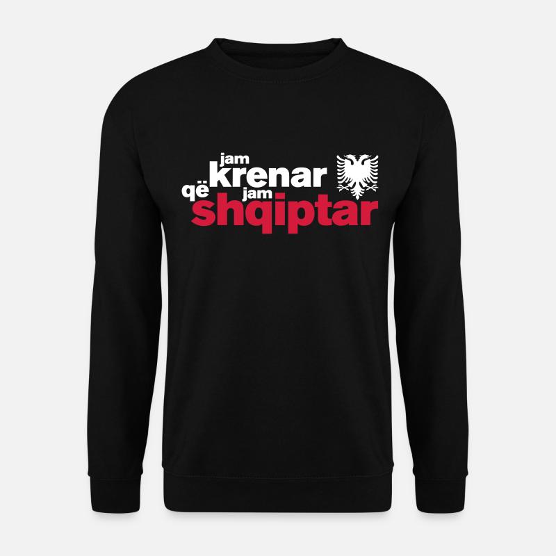 Krenar që jam Shqiptar - Unisex Pullover - Schwarz