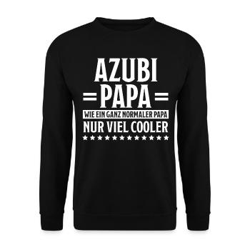 Azubi Spruch Lehrling Auszubildende Azubi Geschenk - Unisex Pullover - Schwarz - Vorne - Alina (178cm) & Michal (187cm)