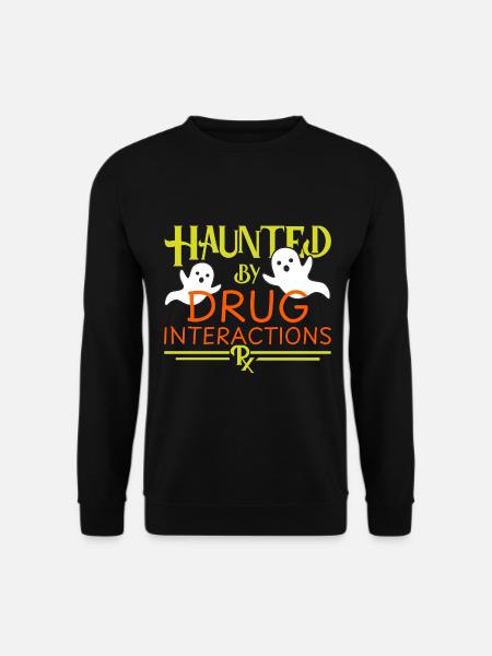 Apotheke Halloween | Haunted - Unisex Pullover - Schwarz