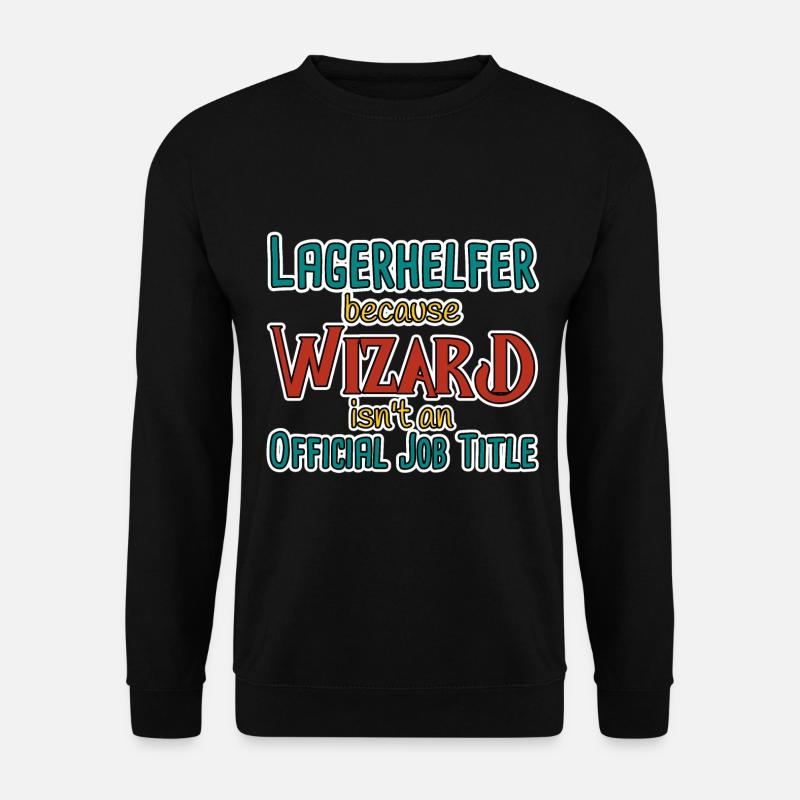 Warehouse Helper Wizard - Unisex Sweatshirt - black