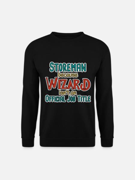 Storeman Wizard - Unisex Pullover - Schwarz
