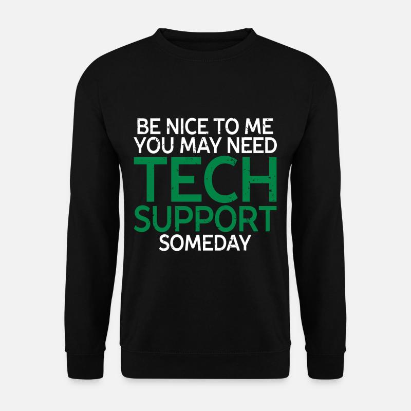 programmierer, evolution, computer, nerd - Unisex Pullover - Schwarz
