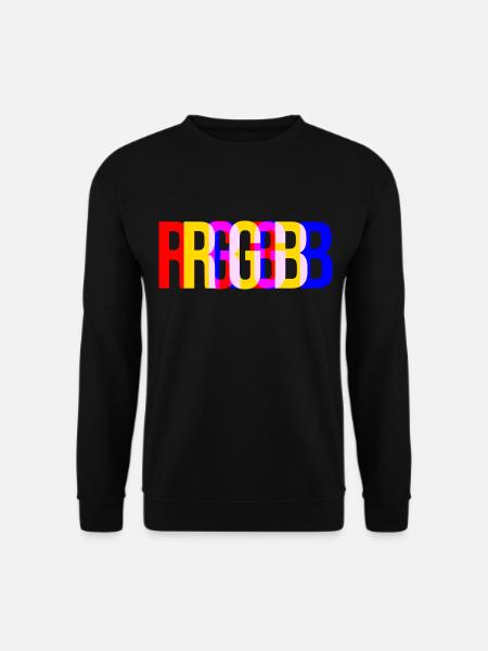 RGB Farbraum - Unisex Pullover - Schwarz