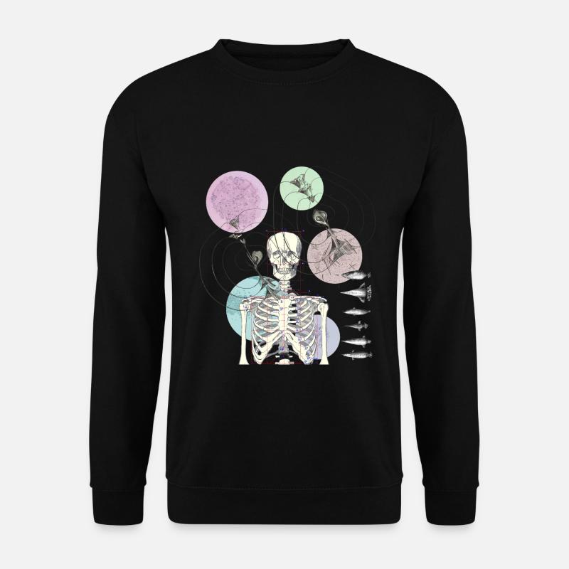 skeleto - Unisex Pullover - Schwarz