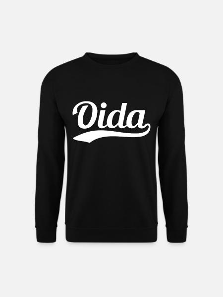 Oida Swoosh - Sweat-shirt Unisexe - noir