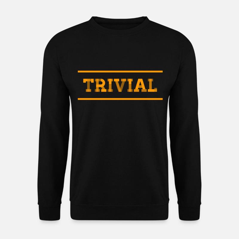 das ist simpel - Unisex Pullover - Schwarz