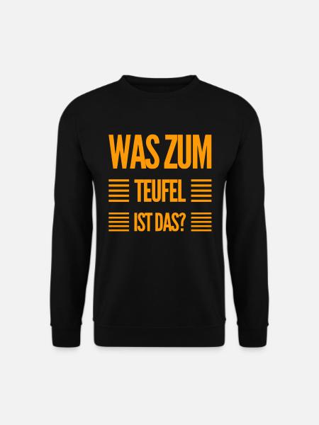 was ist das? - Unisex Pullover - Schwarz
