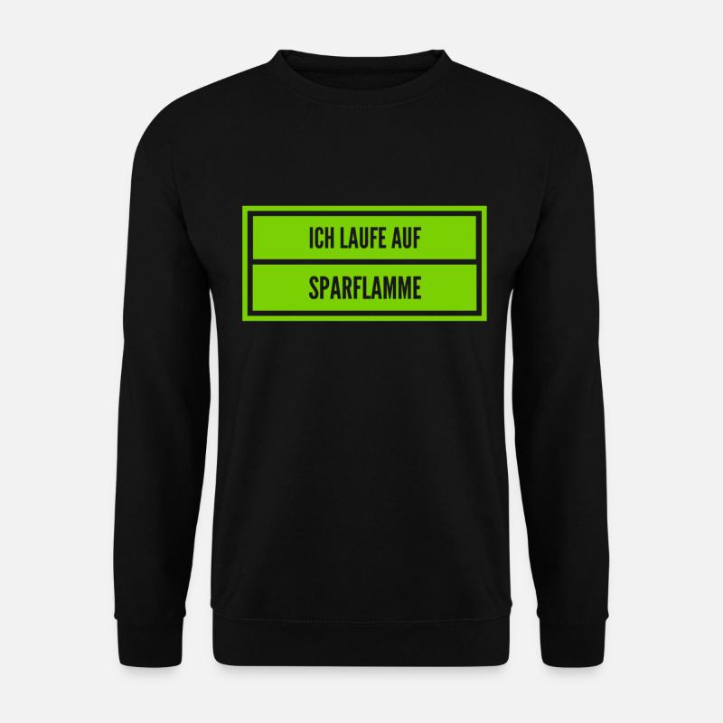 ich bin ein Faultier - Unisex Pullover - Schwarz