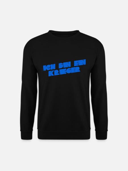 ich bin ein Krieger - Unisex Pullover - Schwarz