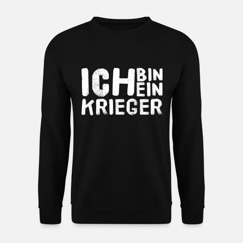ich bin ein starker Mann - Unisex Pullover - Schwarz