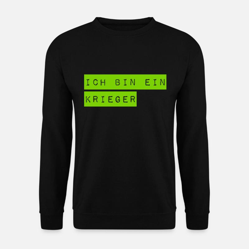 ich bin ein Beschützer - Unisex Pullover - Schwarz
